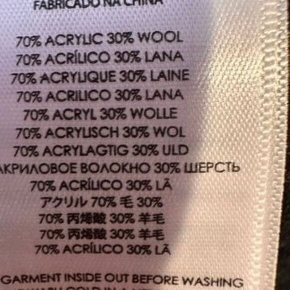 Michael Kors Wool Blend Black Chunky Cardigan Womens XL Gold Dressy Art Deco - Picture 12 of 12